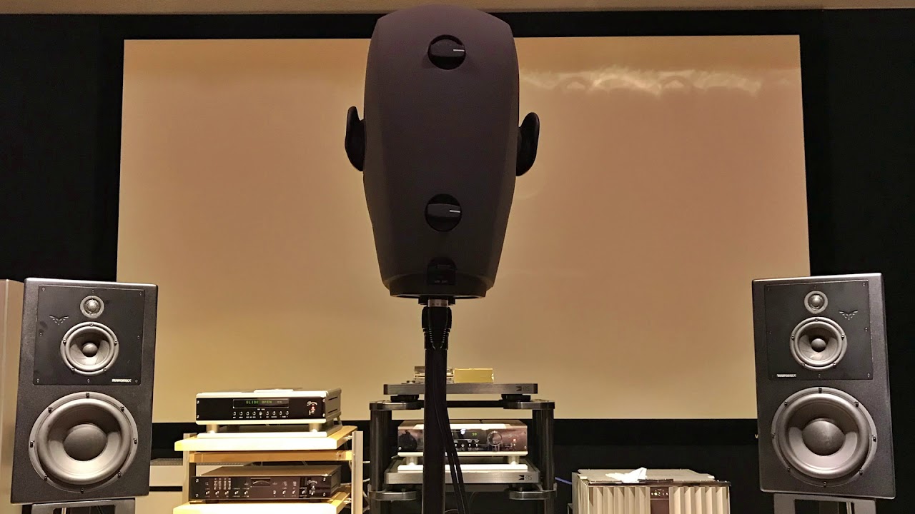 Power- Titanformula V10 three way dsp active studio monitor speaker--Record using neumann ku100 HD