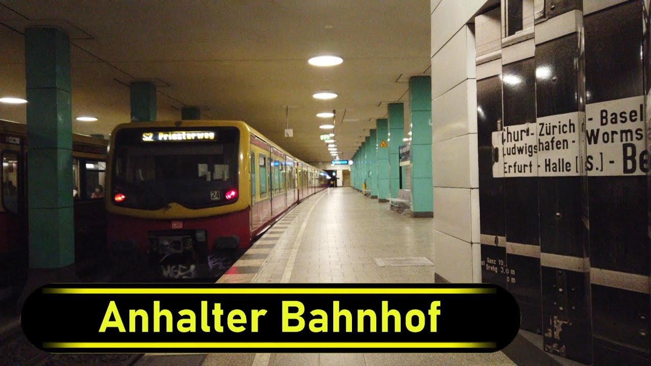 S-Bahn Station Anhalter Bahnhof - Berlin 🇩🇪 - Walkthrough 🚶