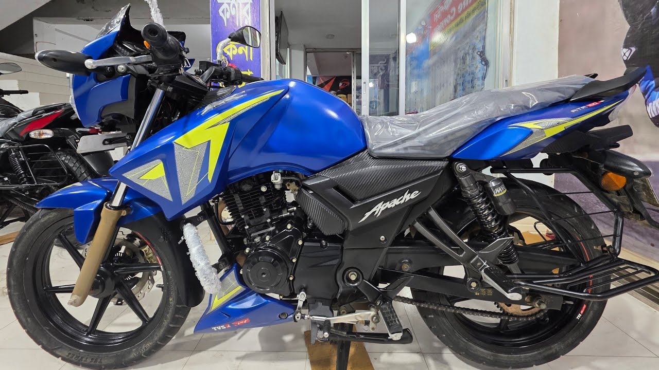 RTR 160 2V ABS DOUBLE DISK second hand bike 01725141598 BOGURA BETGARI