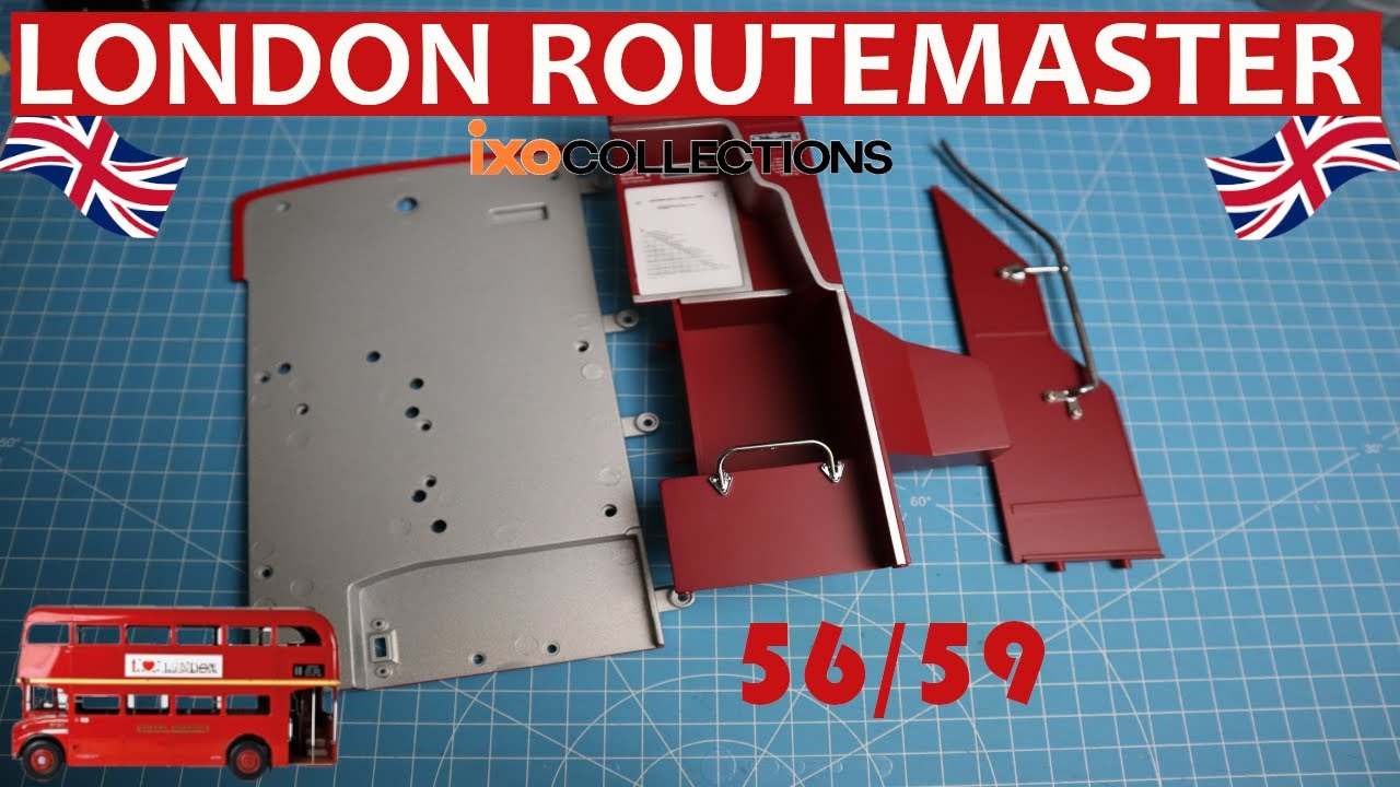 Montez le London Bus Routemaster RM857 de 1961 