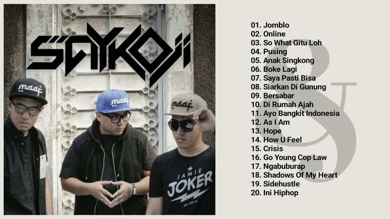 Saykoji Full Album - Kumpulan Lagu Terbaik & Terpopuler