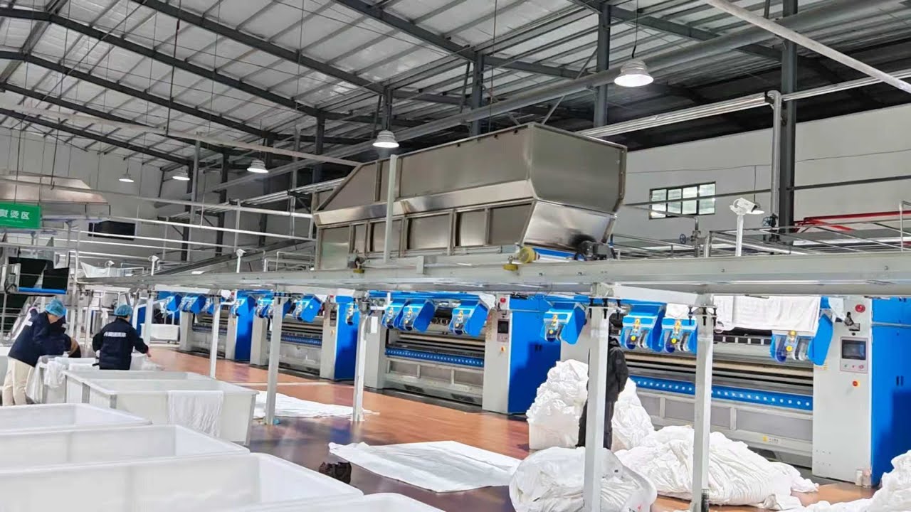 Inside Xi'an's Top Laundry Factory: CLM Automation Powers 70% of Local Hotels