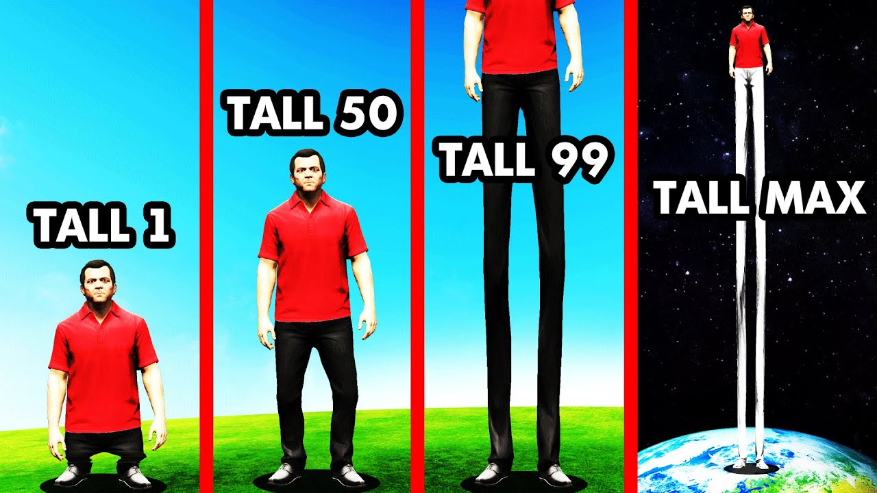 Growing Into TALLEST PERSON EVER In GTA 5