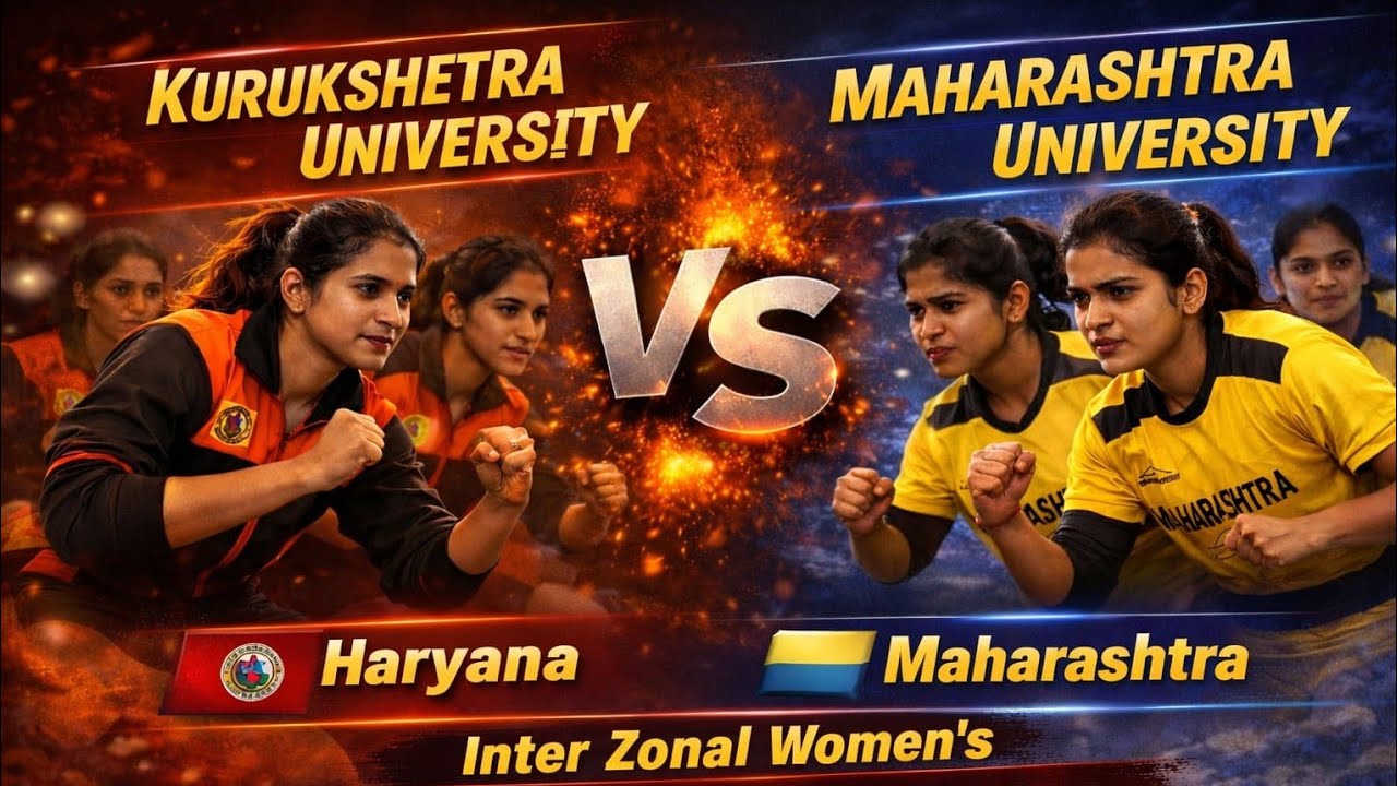 Kurukshetra 🆚 Maharashtra Inter Zonal Women's Kabaddi Championship Dharmshala Live