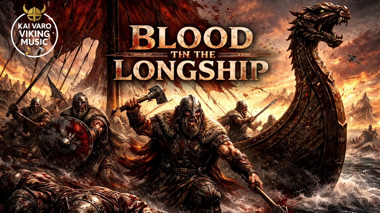 Viking Sounds - Blood on the Longship | Epic Viking Workout Music | Nordic Motivation