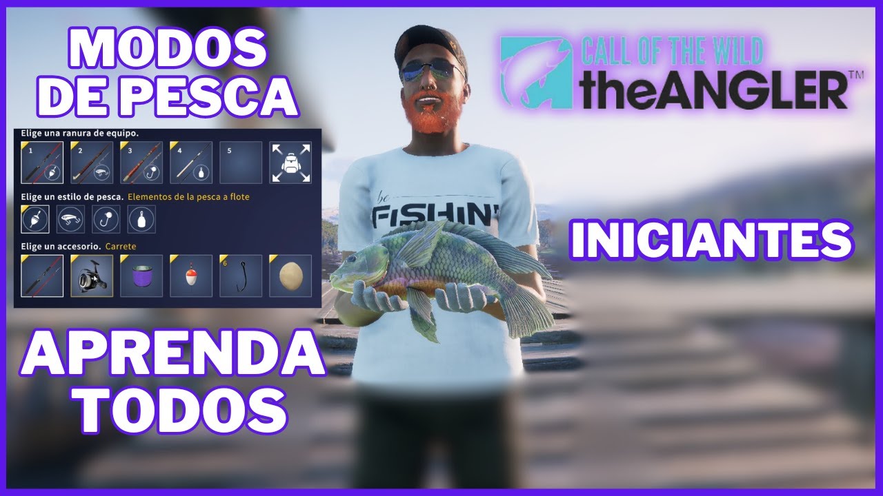 GUIA DE TODOS OS MODOS DE PESCAS THE ANGLER- #theangler #callofthewild #cotw #ptbr #dicas #iniciante