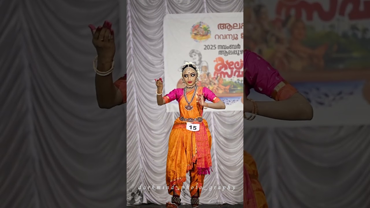 Nanda Bharatanatyam A grade Alappuzha district 2025 Kalolsavam RLV Akhil #darkmindphotography