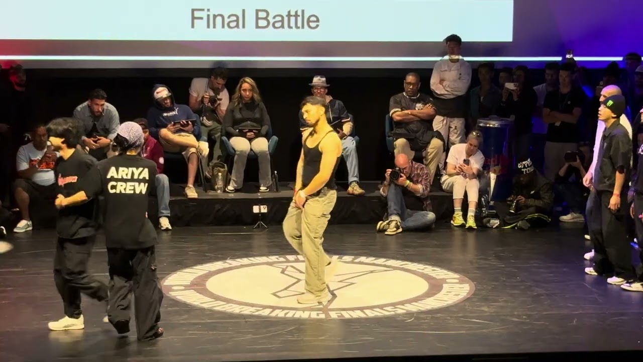 Ariya 🇯🇵 vs Rock Force Crew 🇺🇸 | Final Crew Battle UK BBOY CHAMPIONSHIPS 2025 Manchester