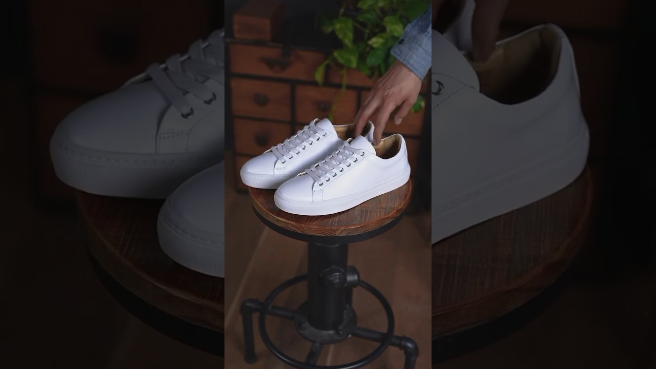 Clean & Classic White Sneakers 🔥. #thursdayboots #whitesneakers #springessentials