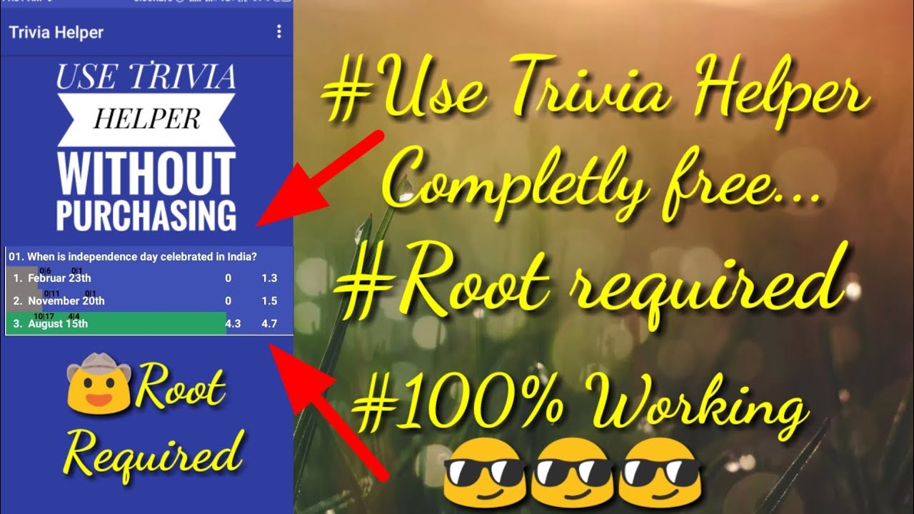 Trivia Helper Pro Latest Working Apk for free