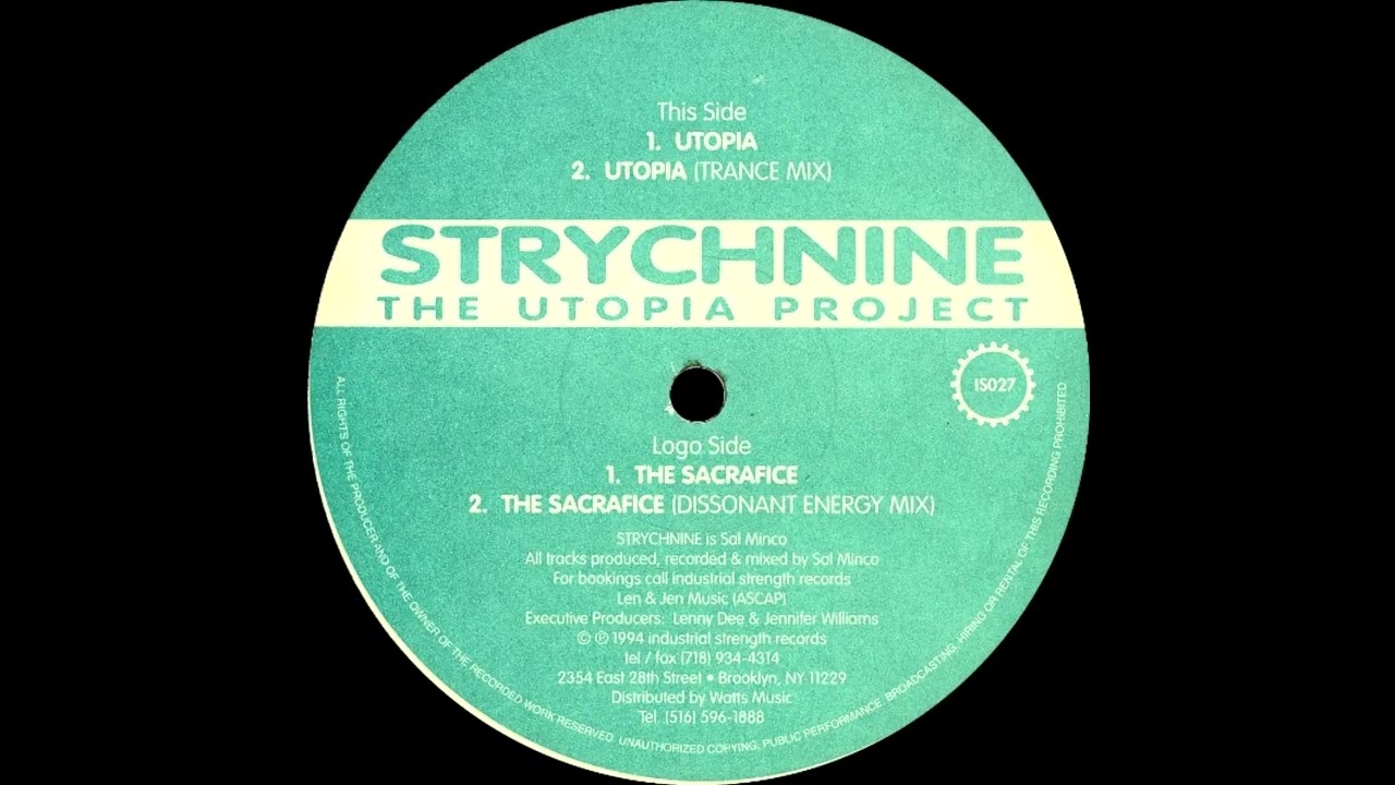 Strychnine - The Utopia Project (Hardcore / Acid / Hard Trance)