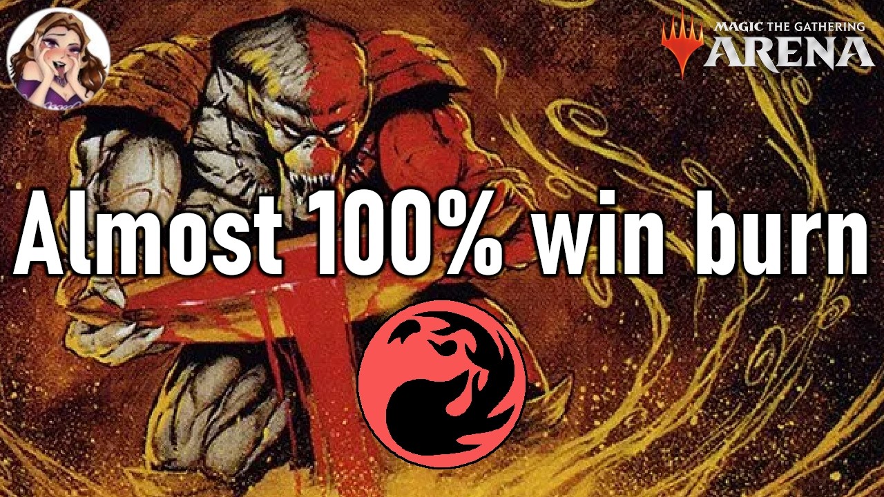 Only 1 Cost Burn Almost 100% WIN RATE - MTG Historic