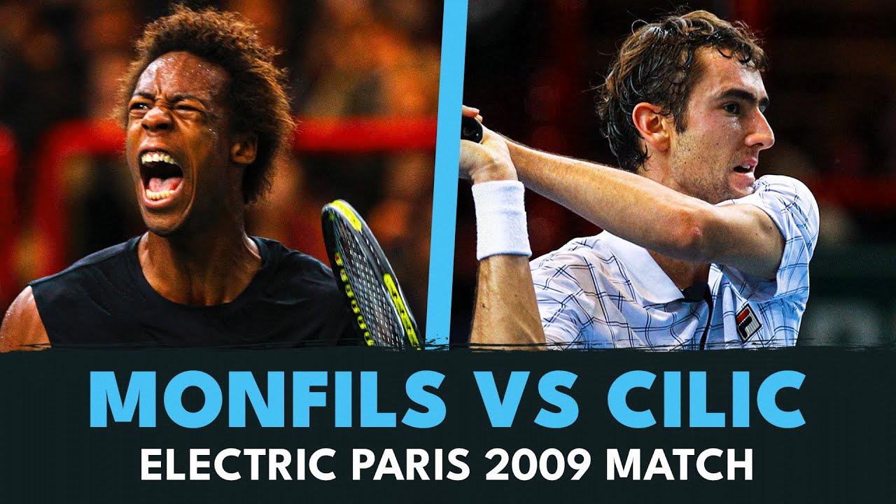 ELECTRIC Gael Monfils vs Marin Cilic Match 🥵 | Paris 2009 Extended Highlights