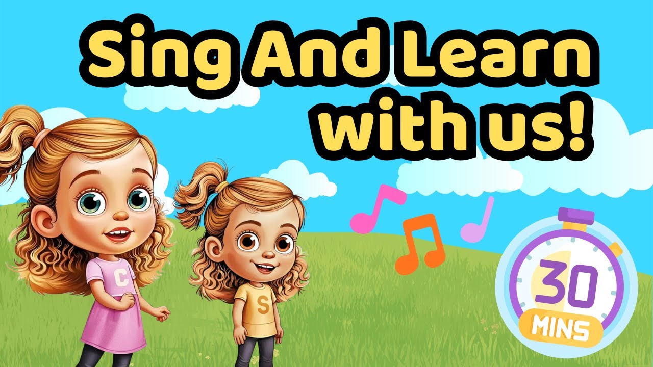 NEW Toddler Learning Compilation | ABCs, Numbers, Colors & More - 30 minutes #toddlersongs #abcsong