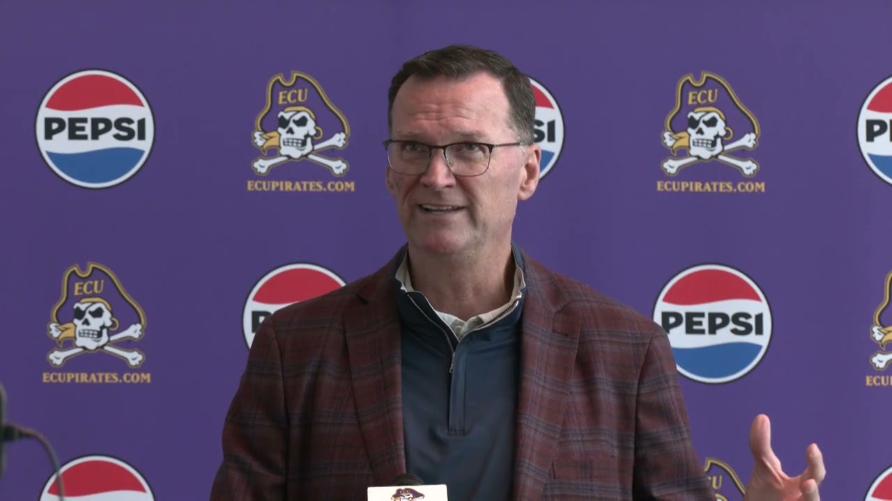 East Carolina Bowl Press Conference (Jon Gilbert and Blake Harrell)
