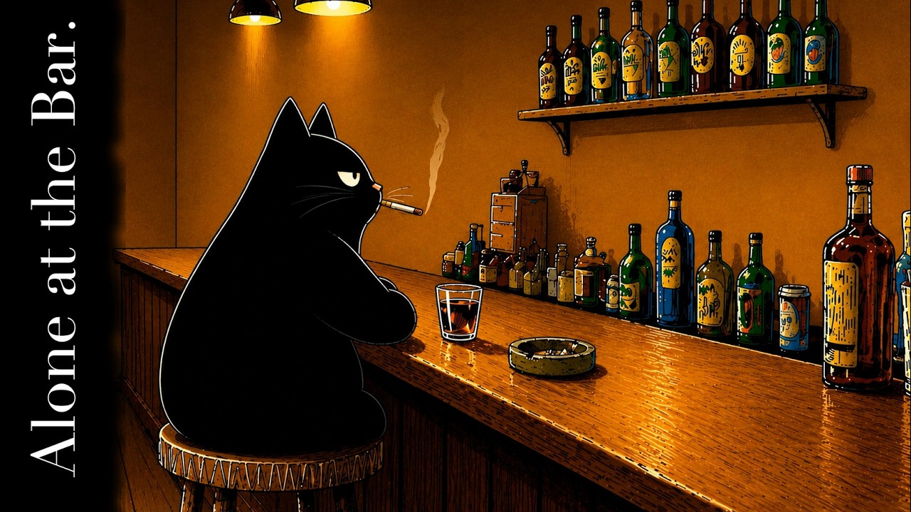 Samotnie przy barze. &mdash; Vintage Noir Jazz na samotne noce i powolne drinki
