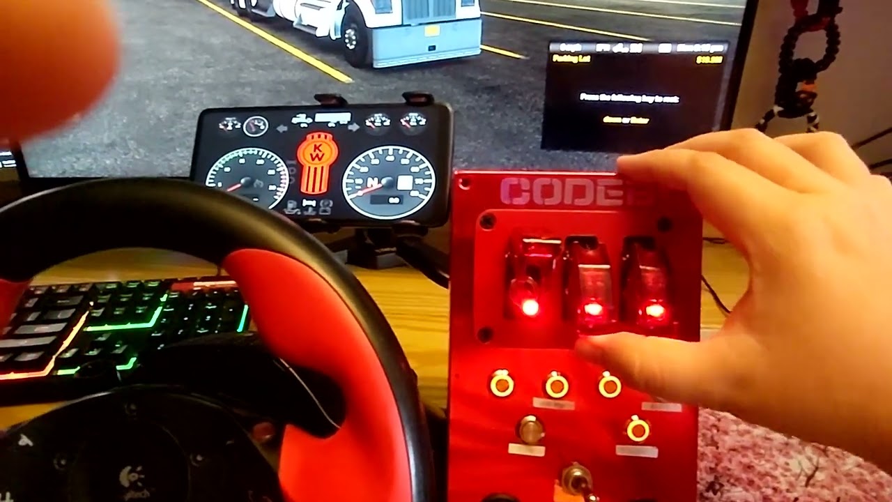 Button Box Update and Sim Dashboard For ATS & ETS2
