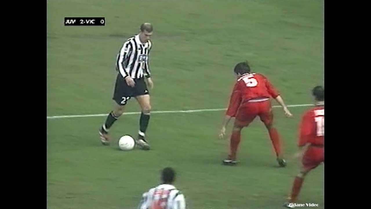 Maestro Zidane vs Vicenza (1998-99 Serie A 22R) Upgrade Quality!
