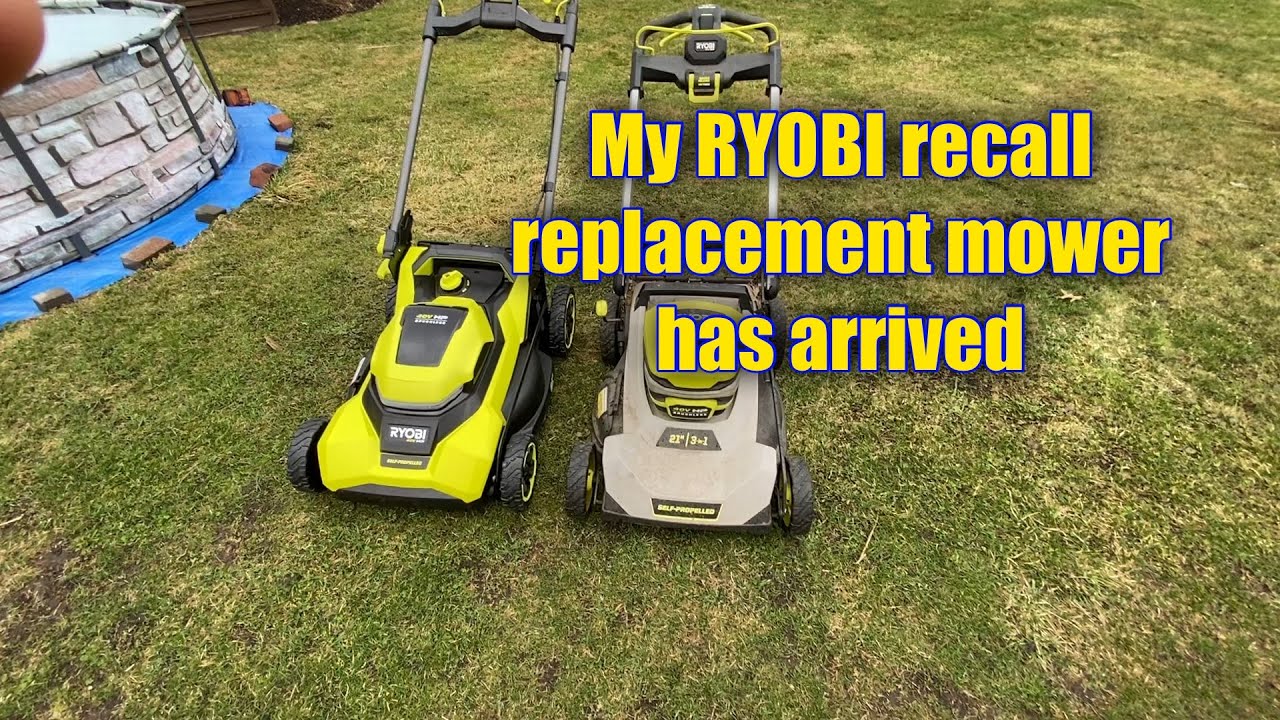 Отзыв газонокосилки RYOBI👍👍👍👍 #ryobirecall