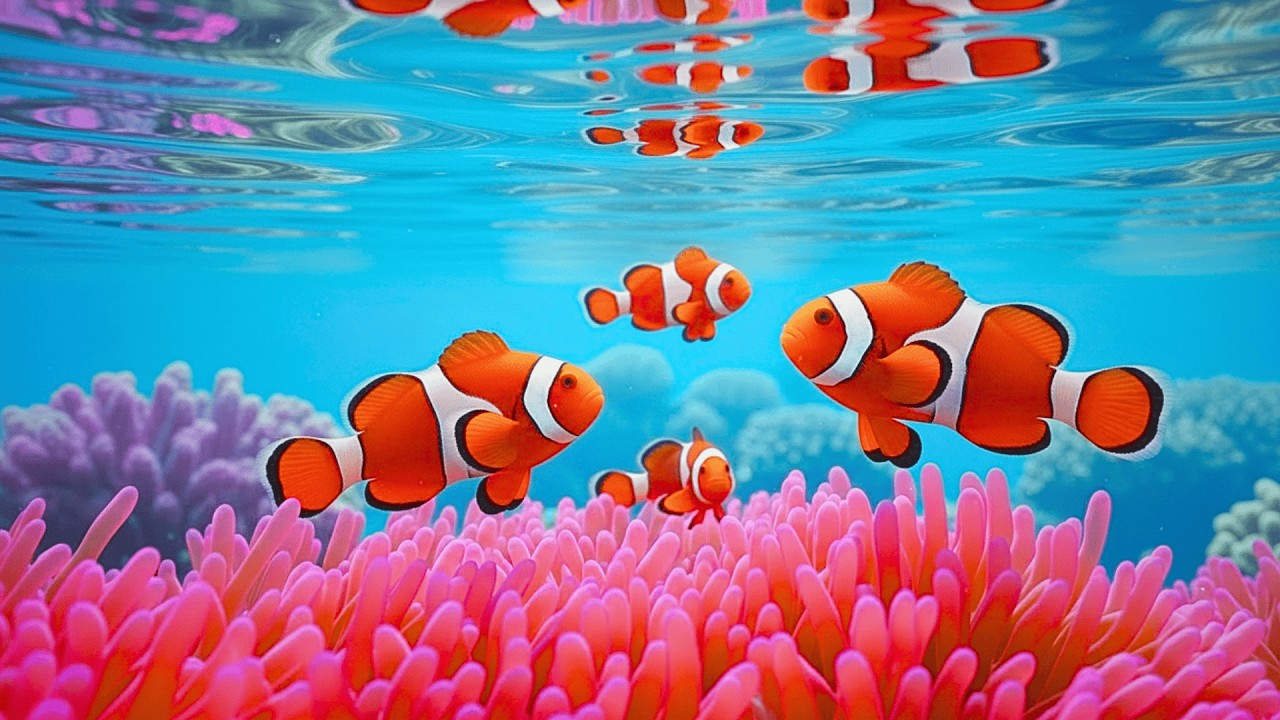 The Best 4K Aquarium 🐠 Discover Stunning Jellyfish,Vibrant Coral Reefs & Exotic Ocean Life