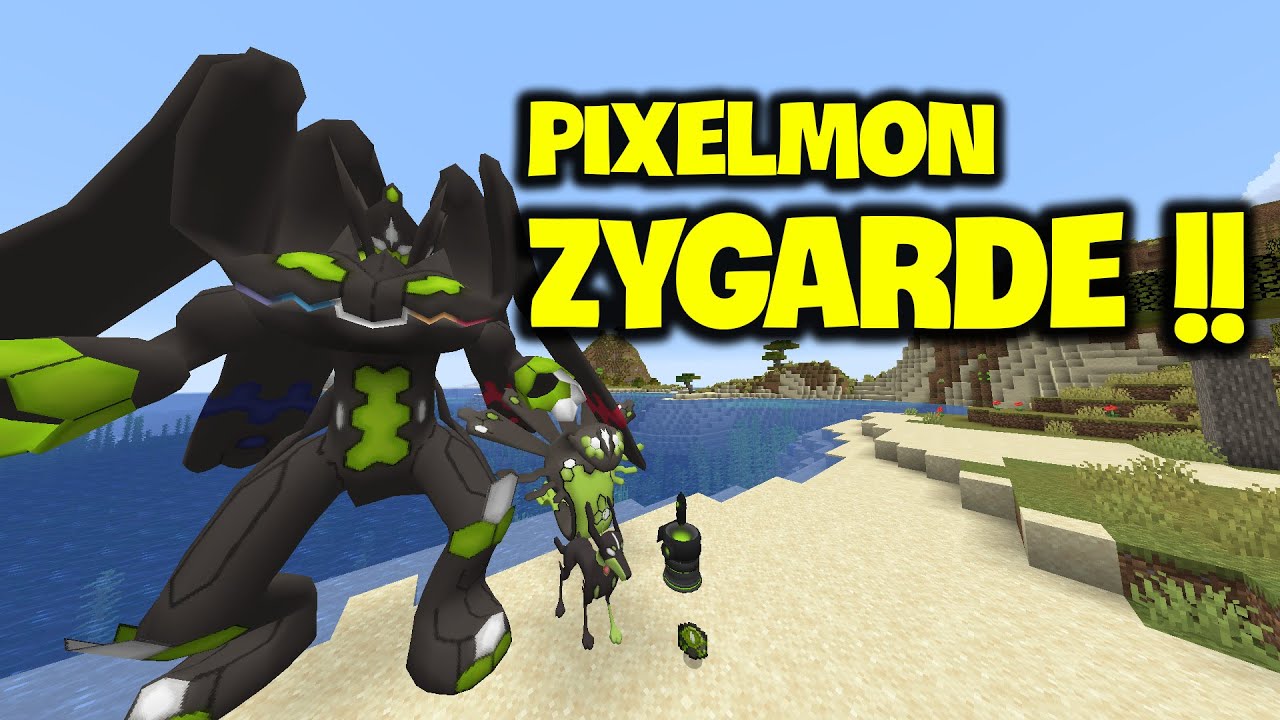 Cách Bắt Zygarde Trong Pixelmon 1.16.5