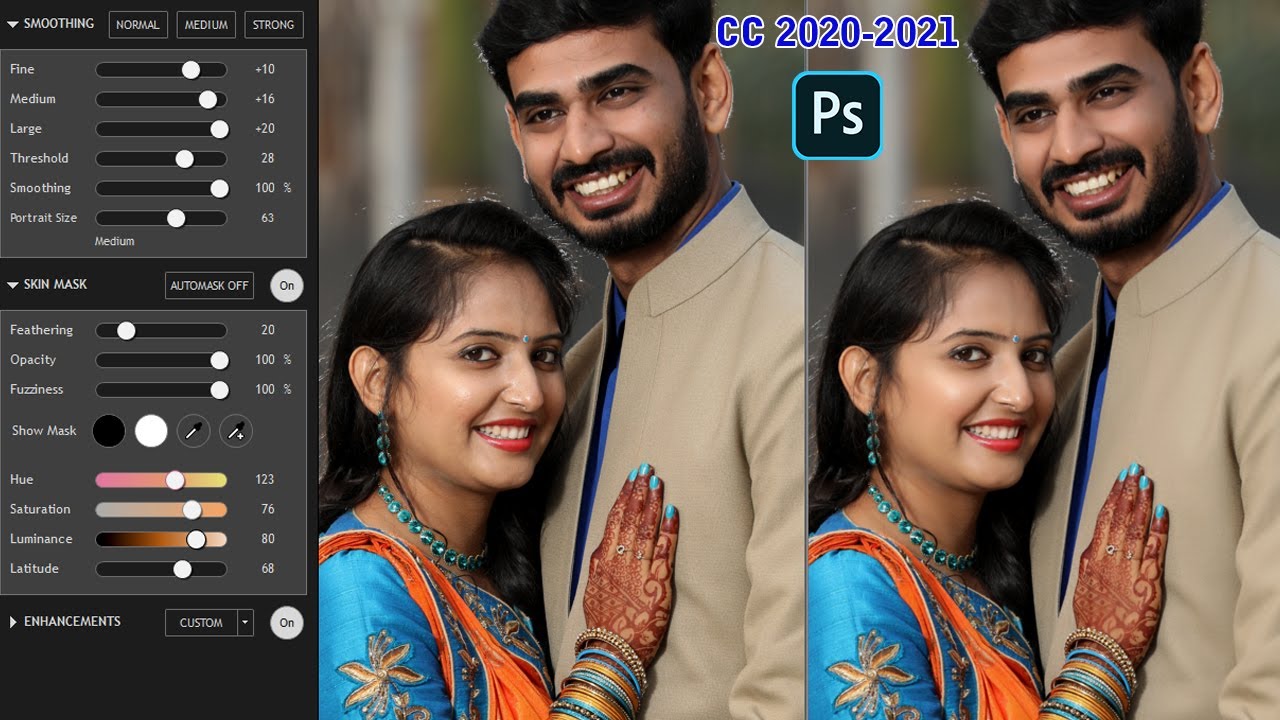 Photo Retouching Plugin and Software for Photoshop CC 2020-2021 Bandan Studio
