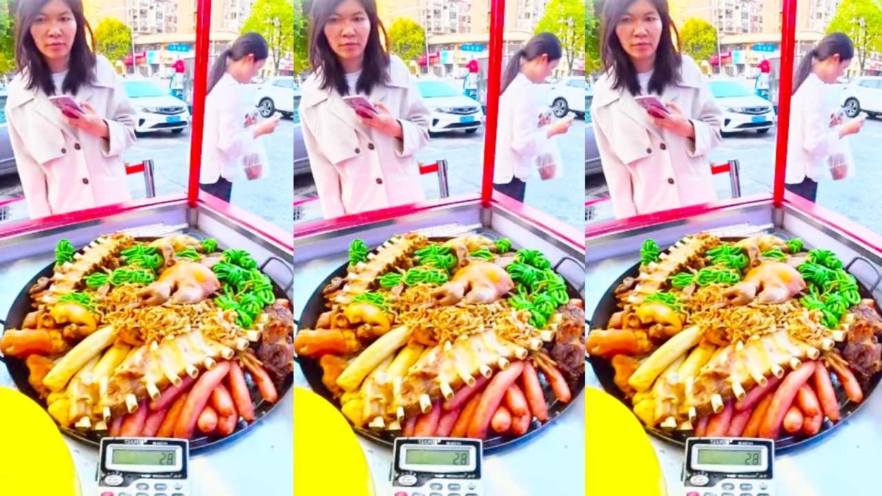 大姐等了半个小时结果只购买了一盒#景德镇美食#瓷都景德镇#卤味
