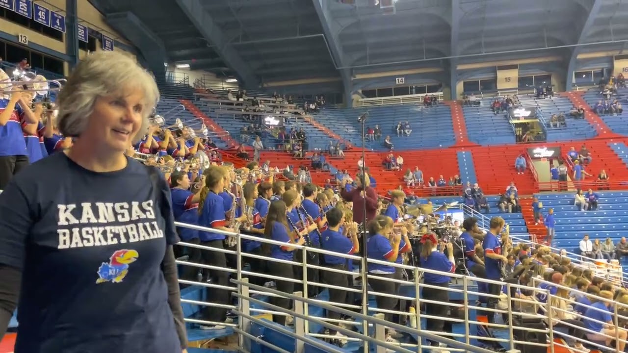 KU basketball band first song
