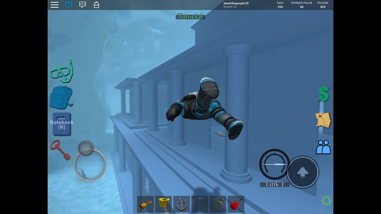 Roblox: Scuba Diving At Quill Lake: Quill Lake Connection To The Lost Sea location found