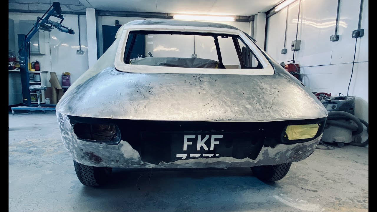 Lancia Fulvia Zagato 1600 resto Pt. 7. Some serious metal working magic is happening..