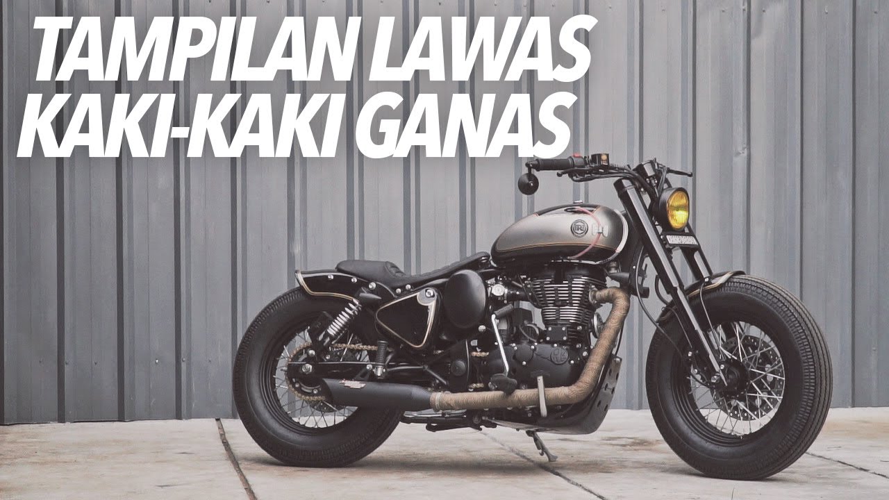 ROYAL ENFIELD BOBBER 500 OLEH KATROS GARAGE #AtenxKatros