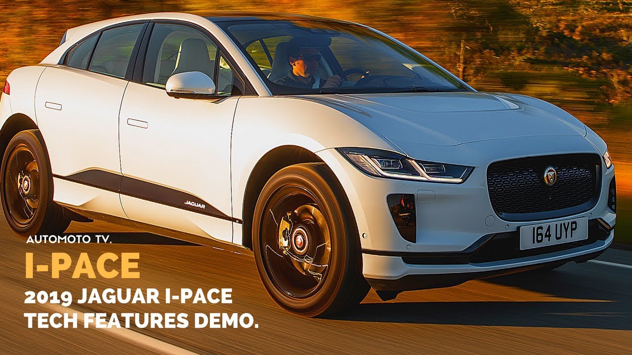 2019 Jaguar I-Pace EV Specific Tech Features Demonstration.