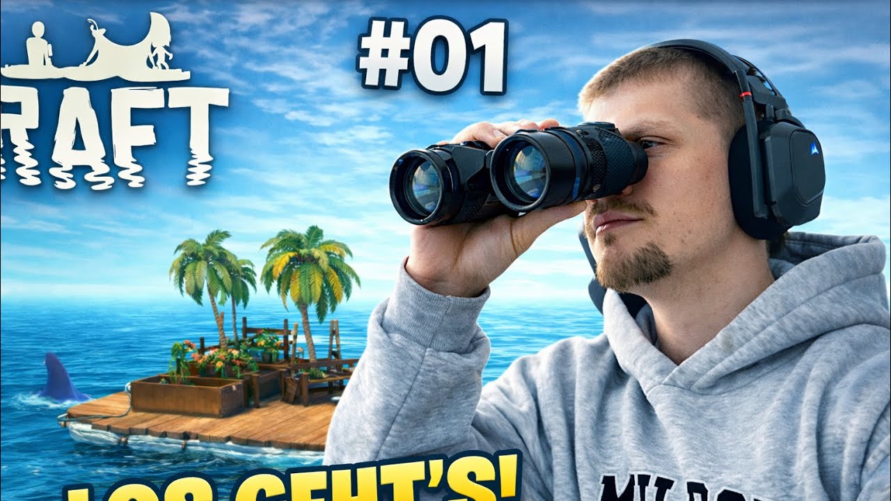 Überleben auf dem Meer?! - Raft #01