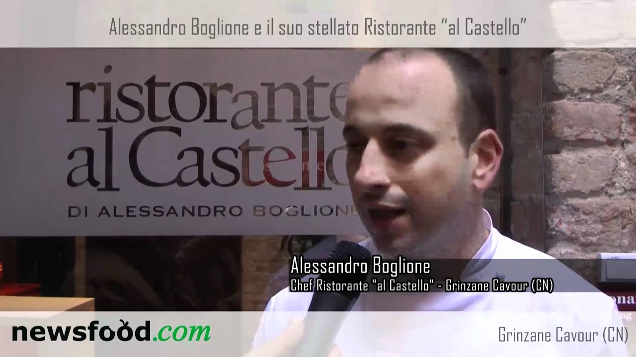 Alessandro Boglione e il suo stellato Ristorante 