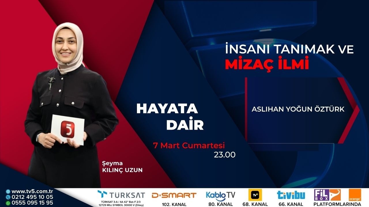 🔴#YENİ | İnsanı Tanımak ve Mizaç İlmi – Hayata Dair – Şeyma Kılınç Uzun - Aslıhan Yoğun Öztürk