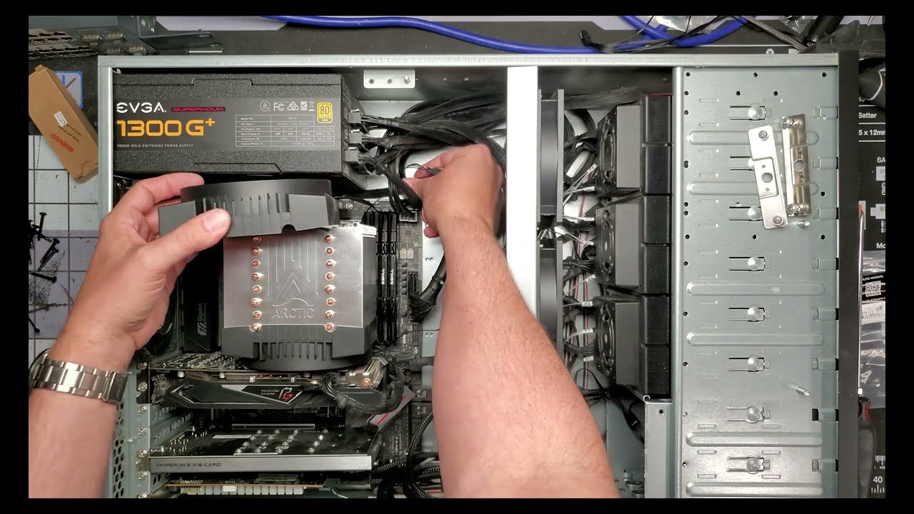 Arctic Freezer 4U M Cooler Installation and Unboxing