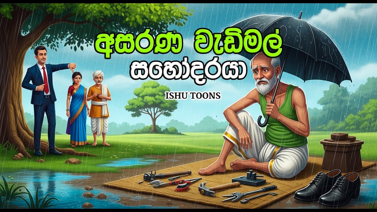 අසරණ වැඩිමල් සහෝදරයා | Asarana Wedimal  Sahodaraya | Ishu Toons | Katha