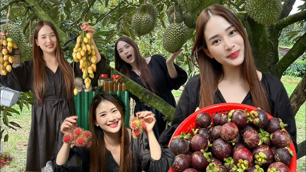 Khám phá VƯỜN TRÁI CÂY TRĨU CÀNH tại Việt Nam | Ăn TOẸT GA | VIETNAM's FRUIT GARDENS