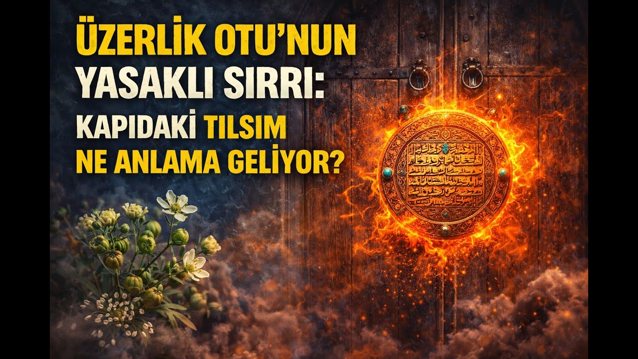 Nazar Değil, Frekans! Üzerlik Otu Neden Evleri Koruyor? (Harmala Alkaloid Shield) - EbcediVefk