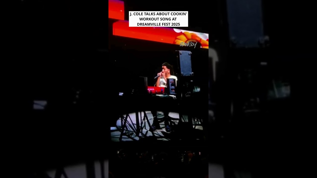 J.Cole talks about cookin' Workout Song at Dreamville Fest 2025 