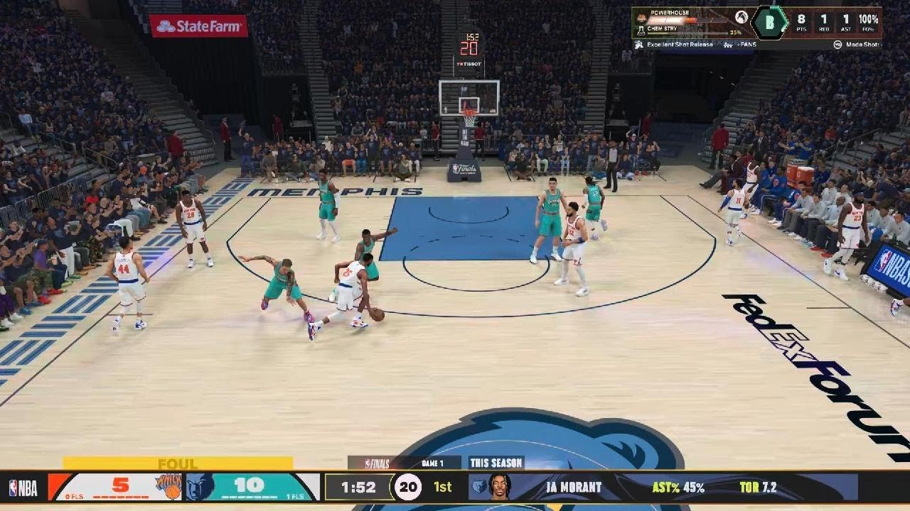 NBA FINALS MEM vs NY