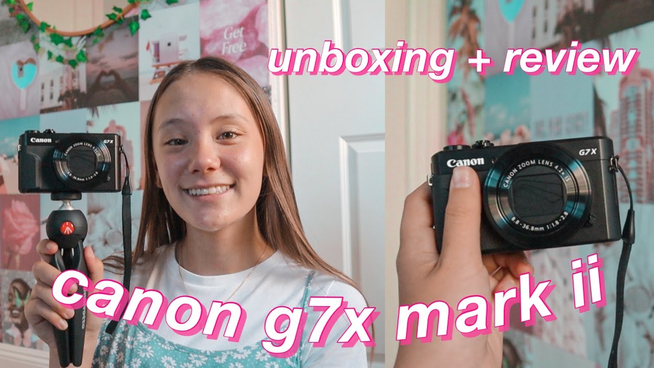 Распаковка и обзор Canon G7X Mark II!!