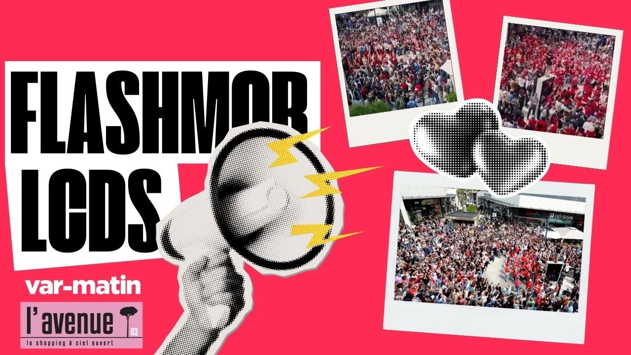 Flashmob Mamma Mia and Lion King - Le Choeur du Sud chef Frank Castellano