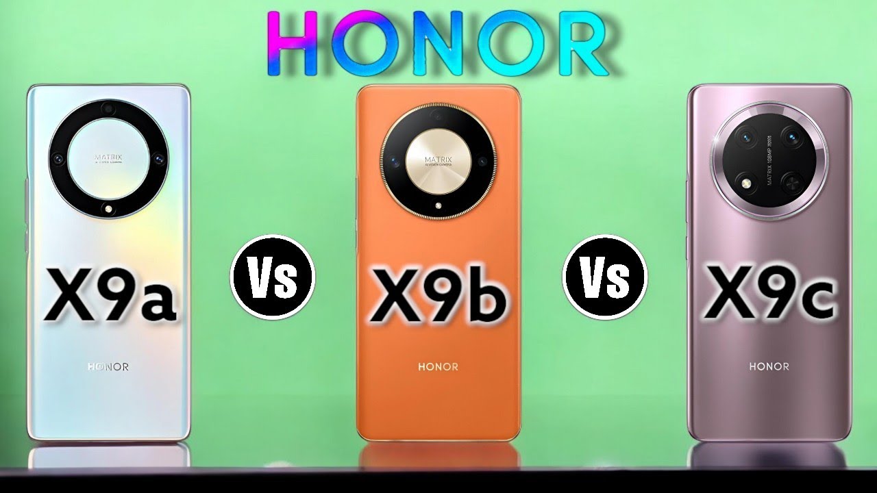 Honor X9a Vs Honor X9b Vs Honor X9c || a 🤔 b 🤔 c انت محتار في الإختيار