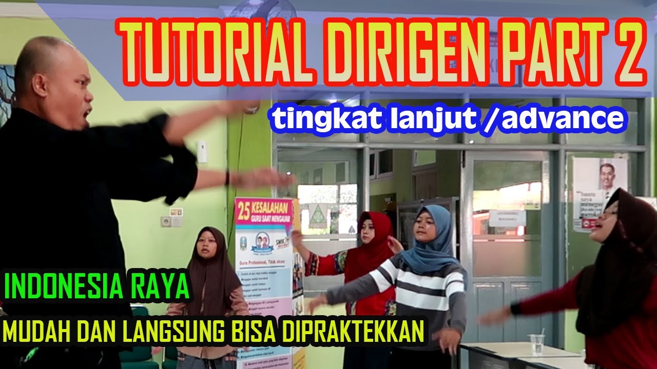 TUTORIAL DIRIGEN Indonesia Raya PART 2 by Pak ipin #tutorialdirigen #tutorialdirigenindonesiaraya