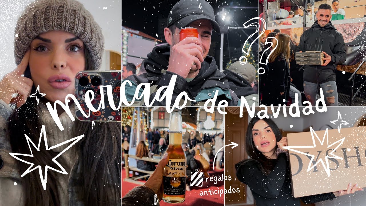 MERCADO de NAVIDAD en la MEJOR COMPAÑÍA ❤️🎄 ¿Quién es DANI? 🙃 RESOLVEMOS | REGALOS anticipados OYSHO