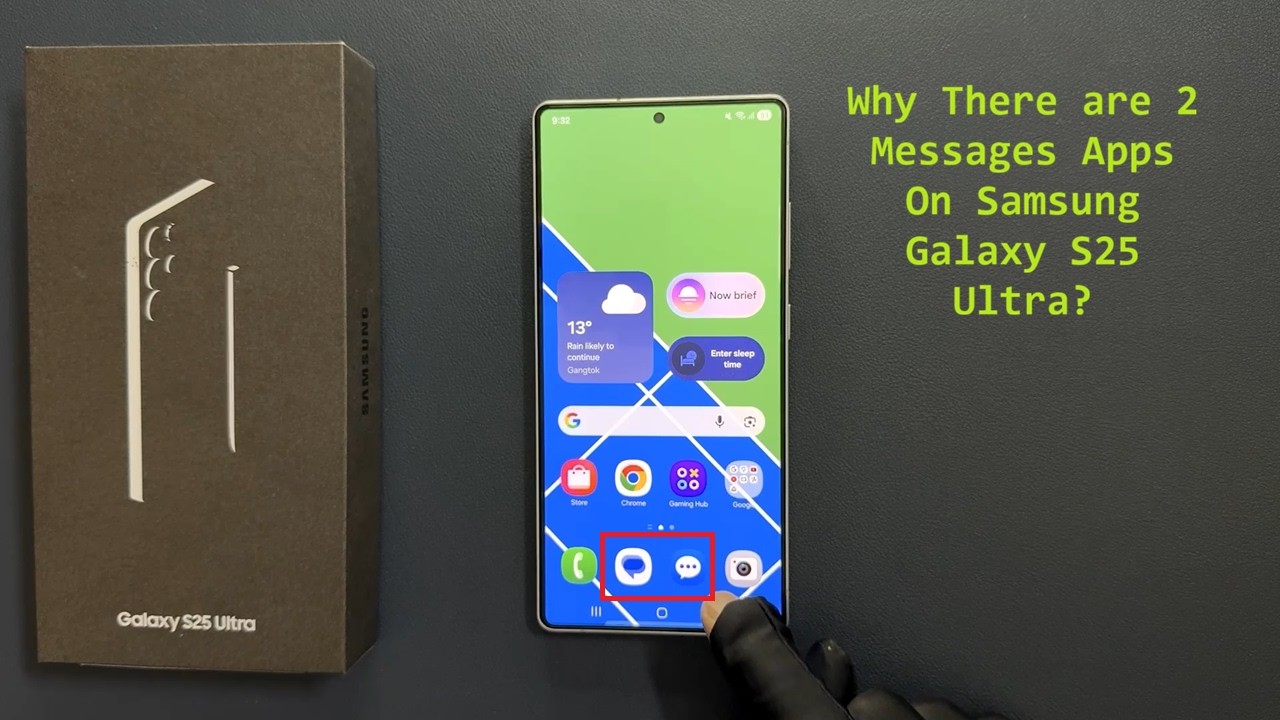 Why There are 2 Messages Apps On Samsung Galaxy S25 Ultra?