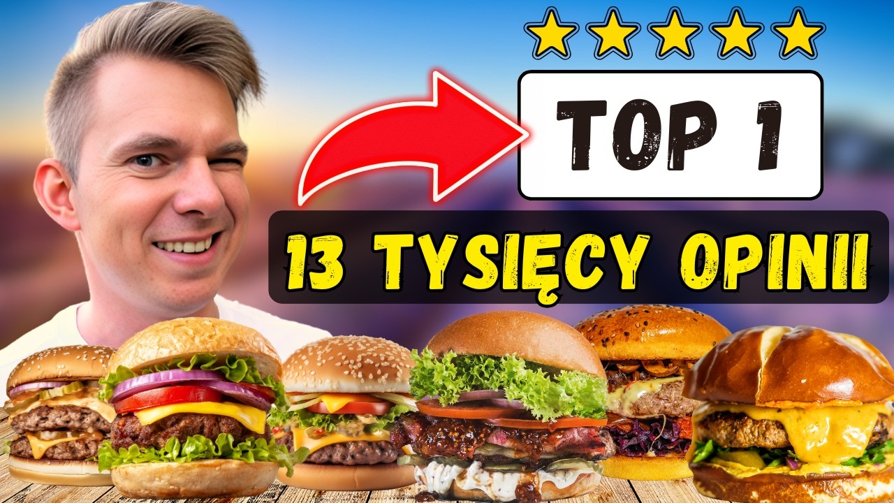 Najpopularniejszy Burger w Warszawie - 13000 tysięcy opinii!