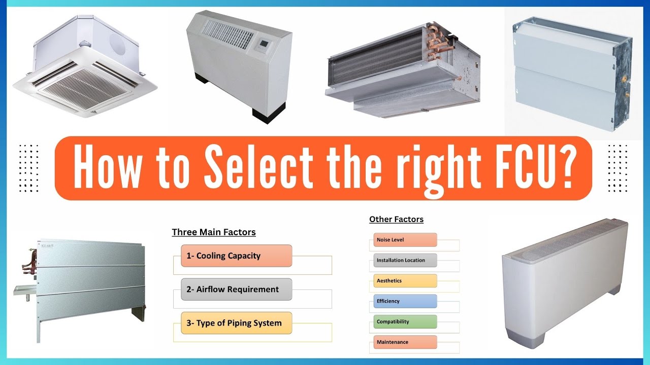 How to Select the Right FCU? #fancoil #fcu #australia #buildingservicesengineering #usa