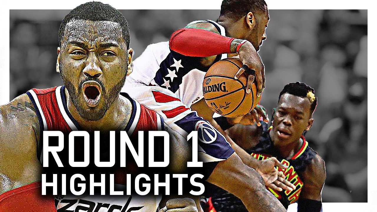 John Wall NASTY Round 1 Offense Highlights VS Hawks 2017 Playoffs - UNSTOPPABLE!